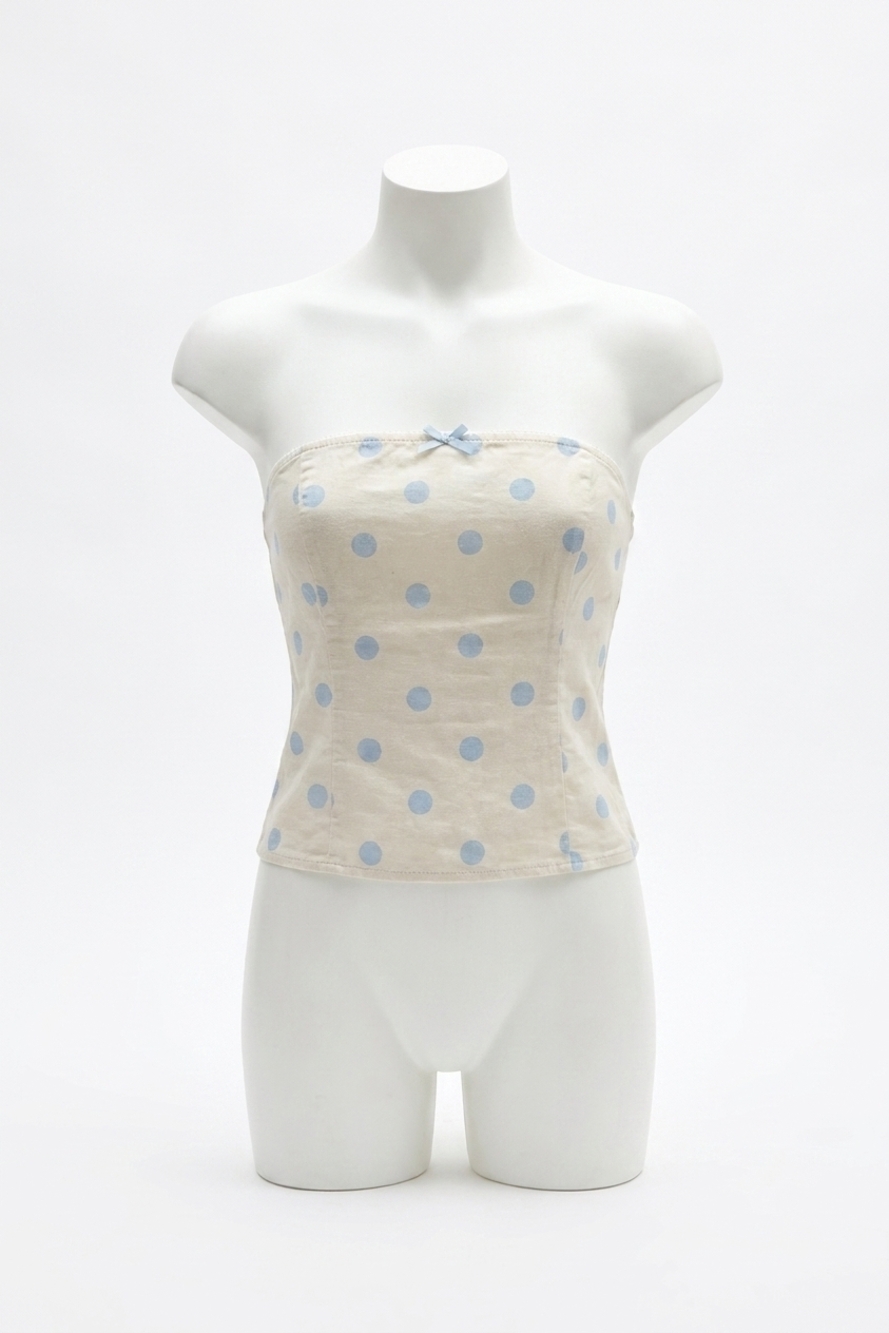 NEW NIA esperanza tube top in sky
